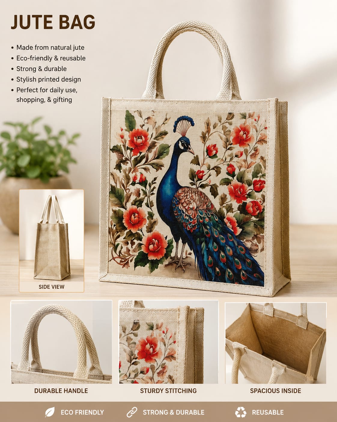 Premium Jute Tote